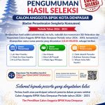 PENGUMUMAN HASIL UJI KELAYAKAN DAN KEPATUTAN CALON ANGGOTA BPSK KOTA DENPASAR PERIODE 2026-2031